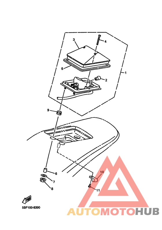 Taillight unit ass`y
