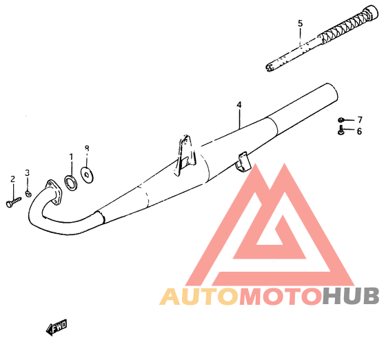 Muffler comp