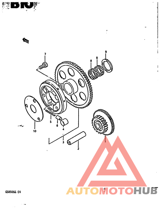 Муфта стартера