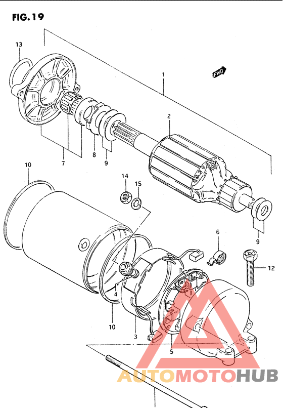 Стартерный мотор