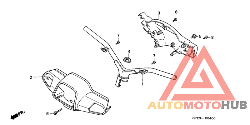 Handle pipe/handle cover