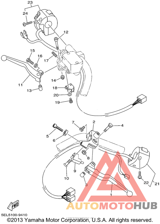 Рулевые переключатели