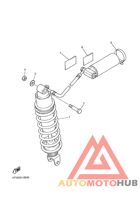 Suspension arriere