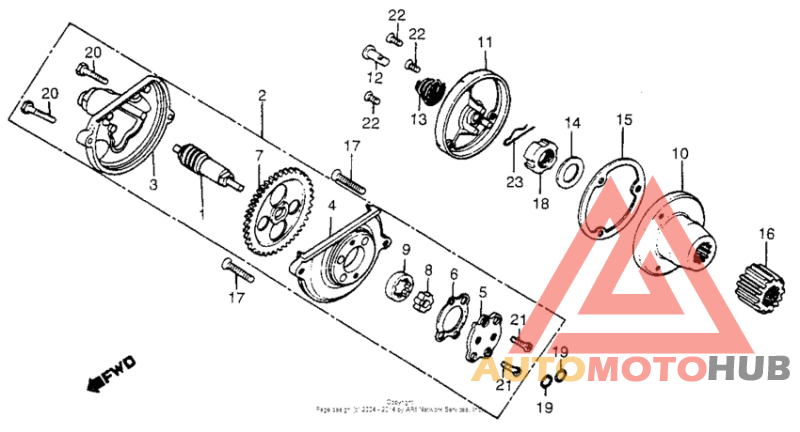 Oil pump + oil filter
