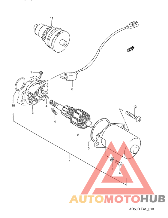 Стартерный мотор