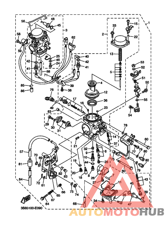 Carburetor assy