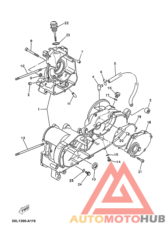 Картер двигателя