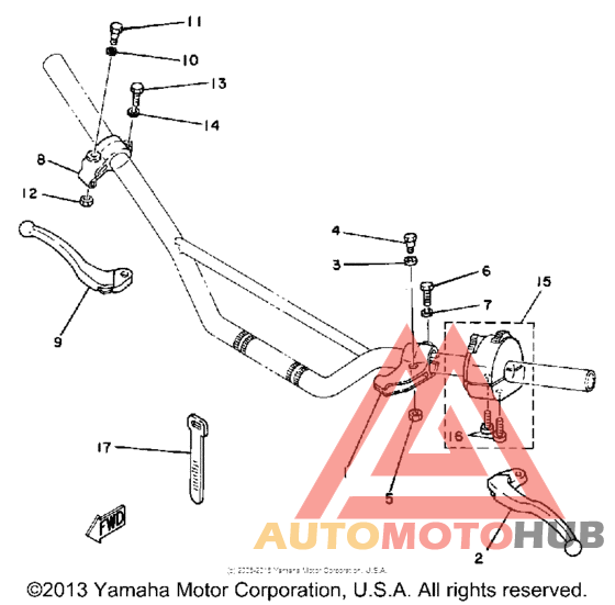 Handle switch - lever