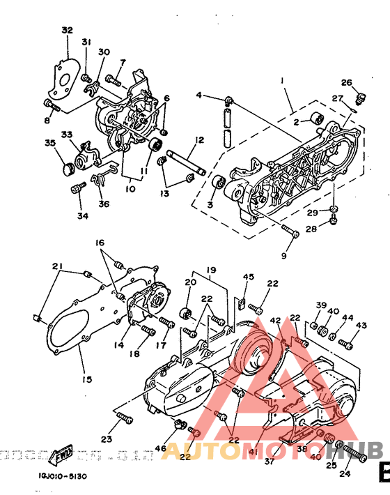 Картер двигателя