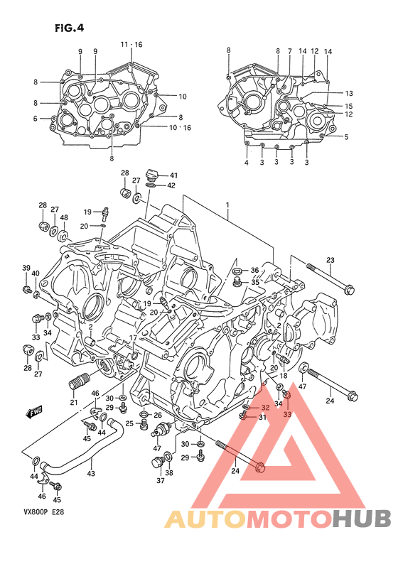 Картер двигателя