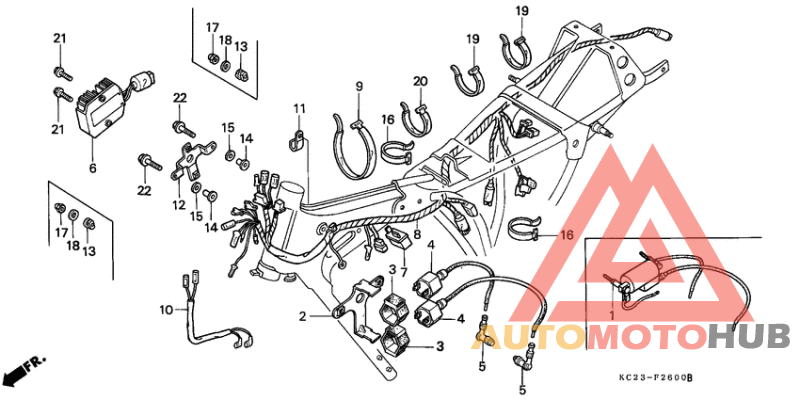 Wire harness/ ignition coil