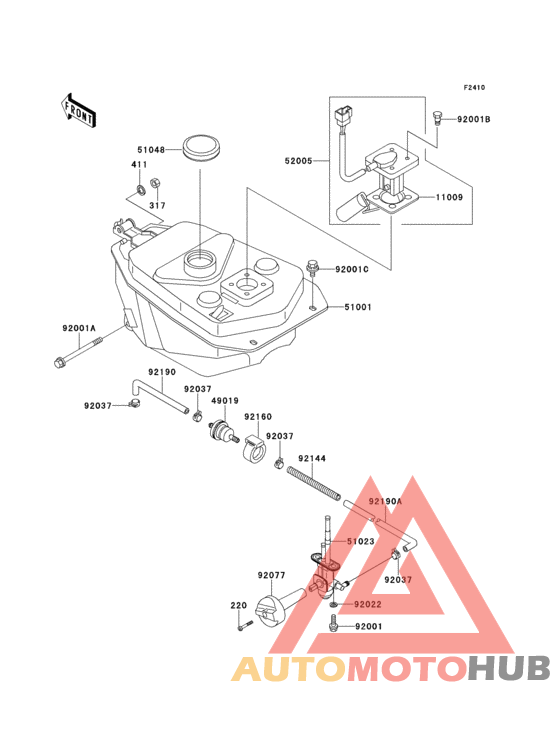 Fuel tank(an110-d2)