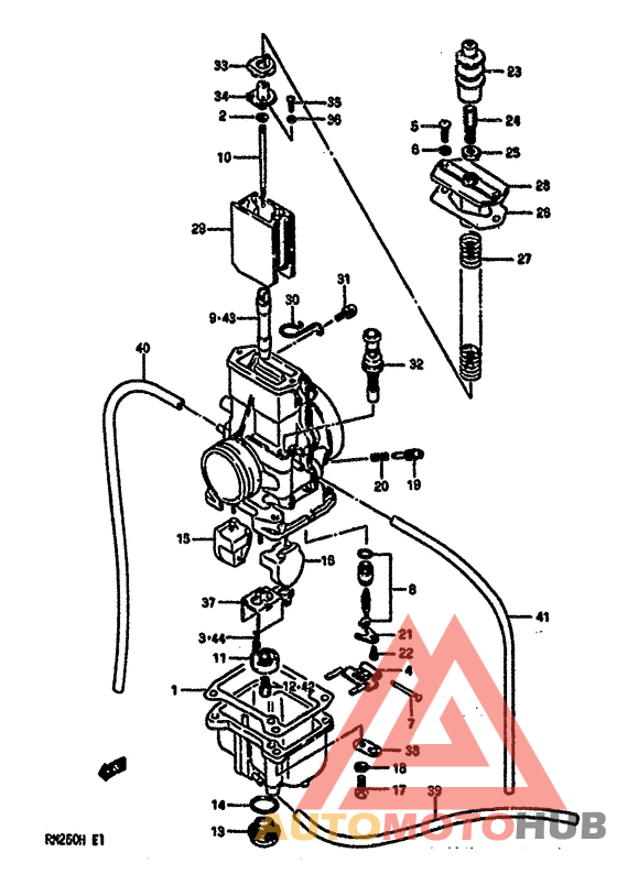 Carburetor assy