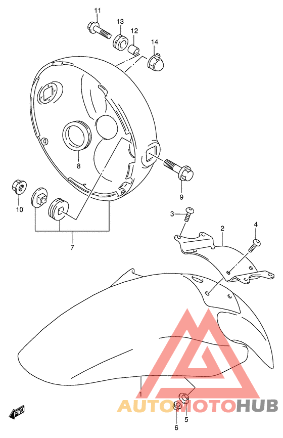 Переднее крыло