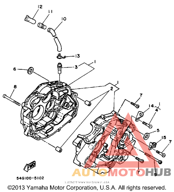 Картер двигателя