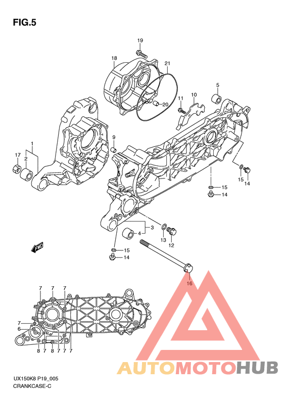 Картер двигателя