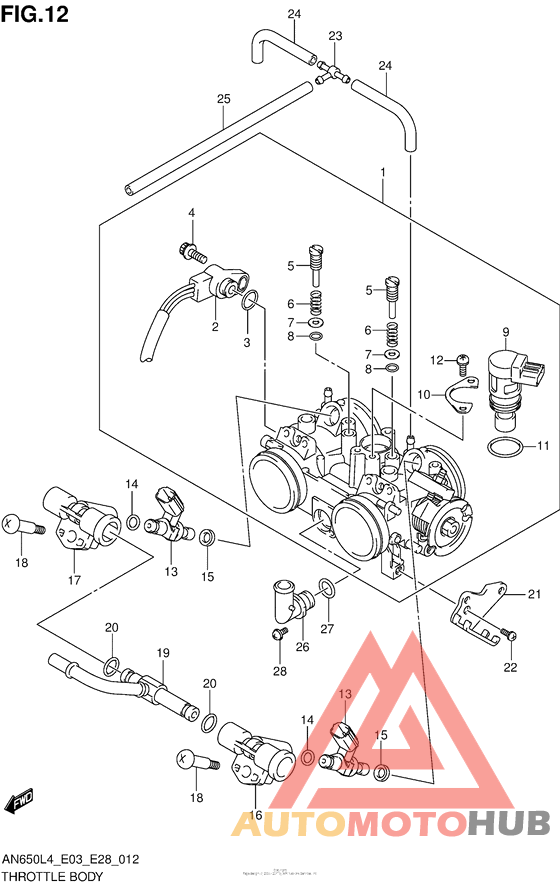 Throttle Body (An650L4 E03)