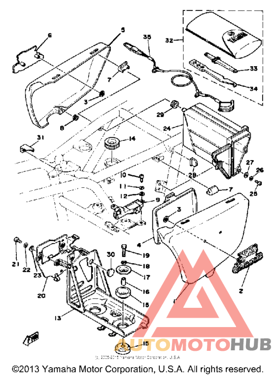 Side cover - tool
