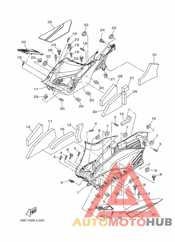 Support & repose pied