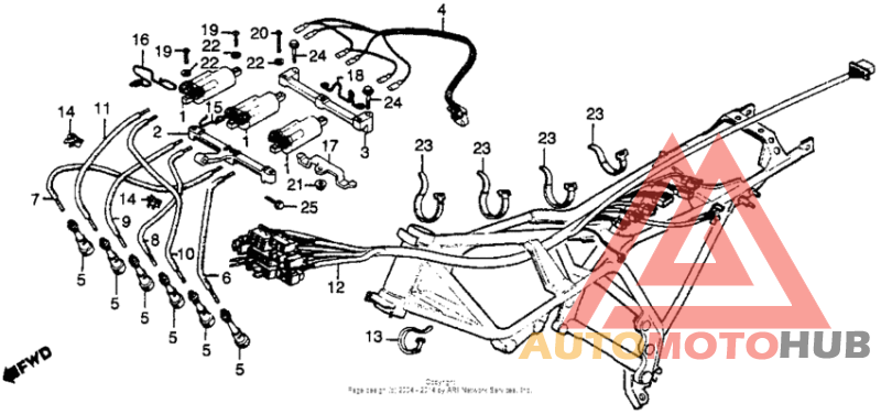 Wire harness + ignition coil