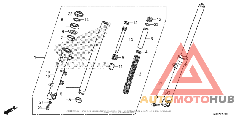 Передняя вилка
