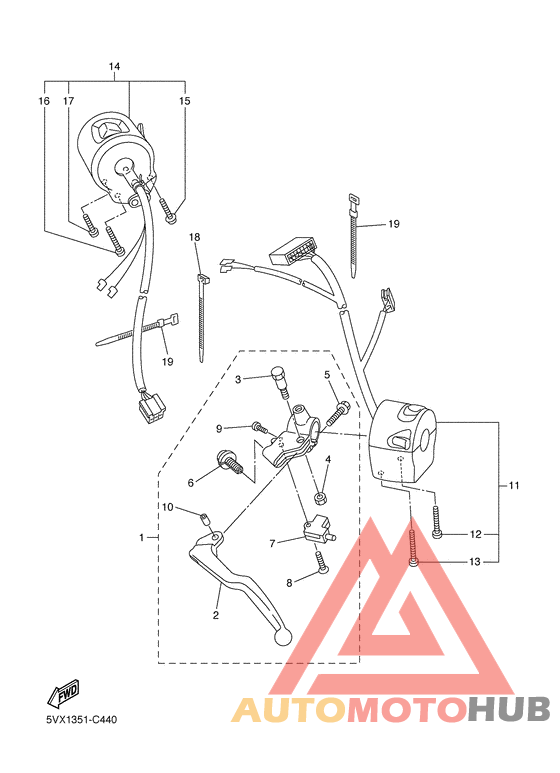 Handle switch & lever