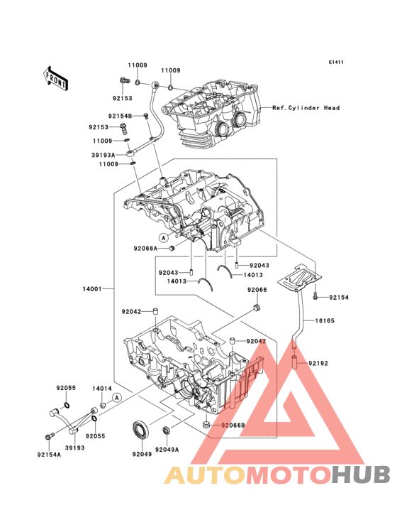 Картер двигателя