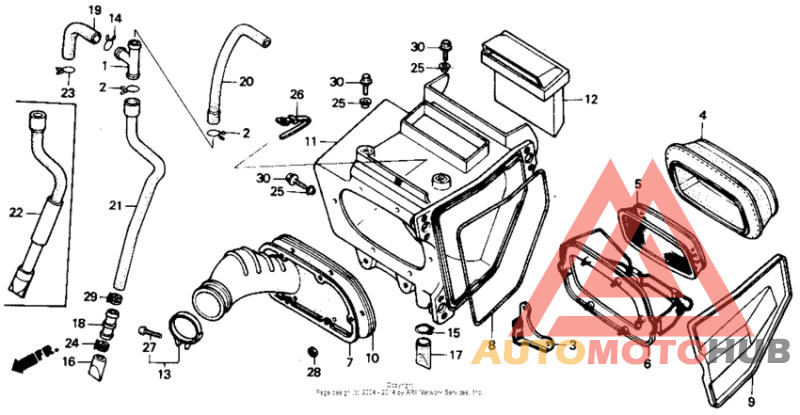 Air cleaner 86-91