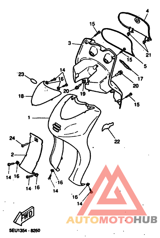 Щиток облицовочный