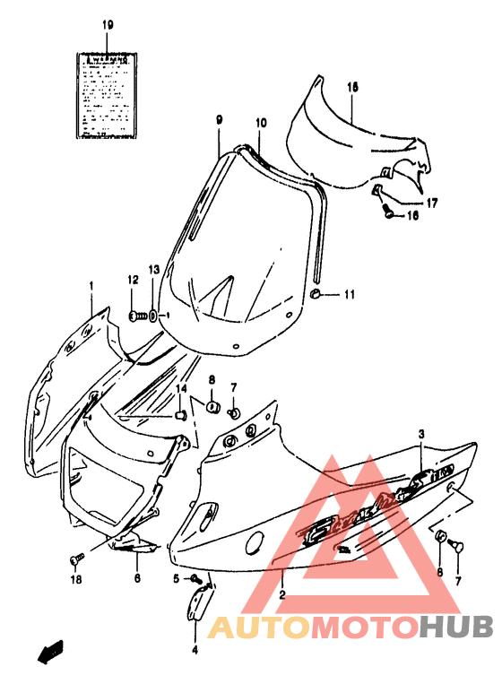 Cowling body