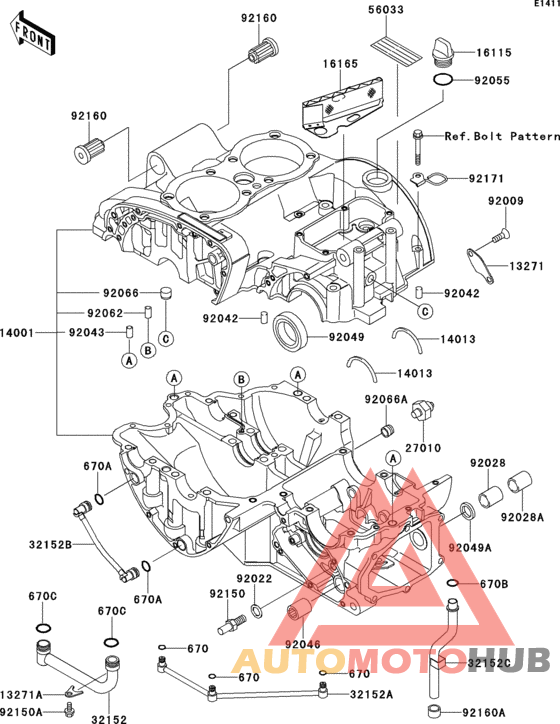 Картер двигателя