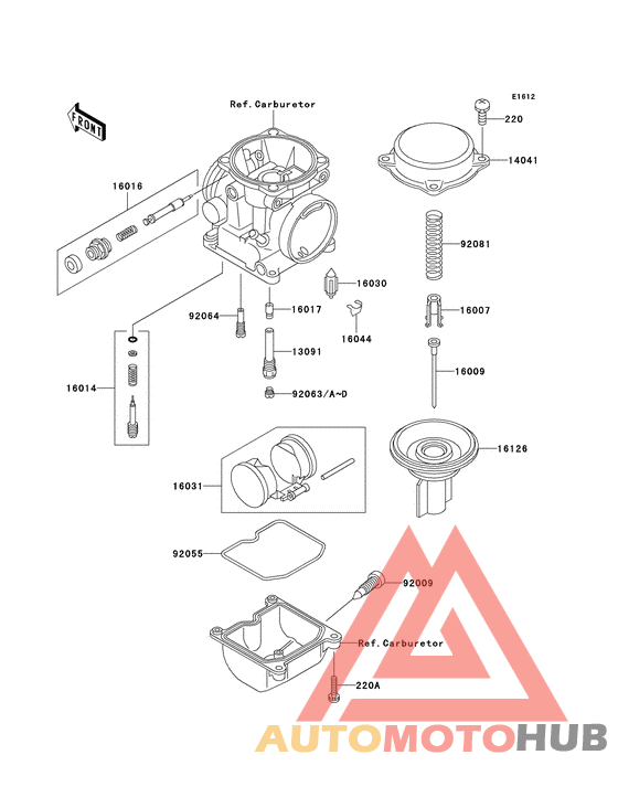 Детали карбюратора