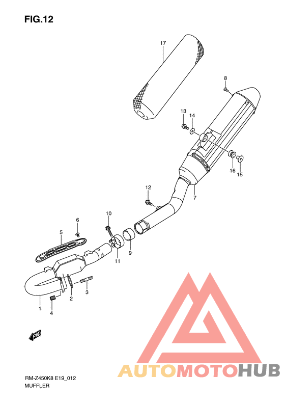 Muffler comp
