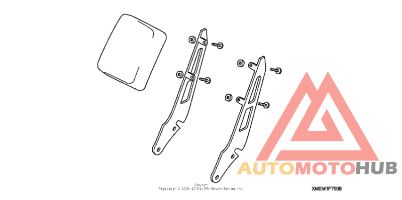 Deluxe chrome backrest with pad