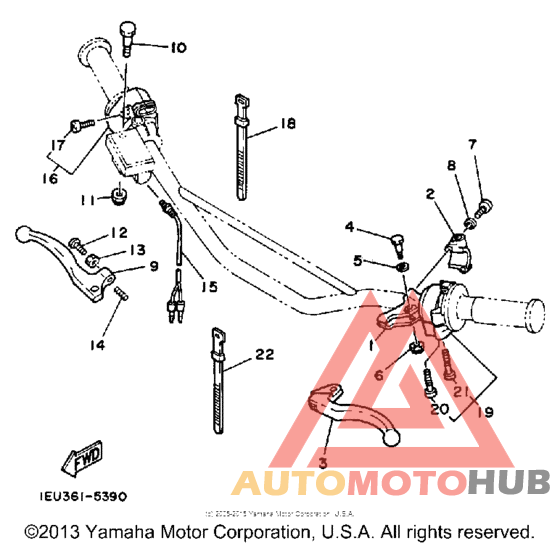 Handle switch - lever