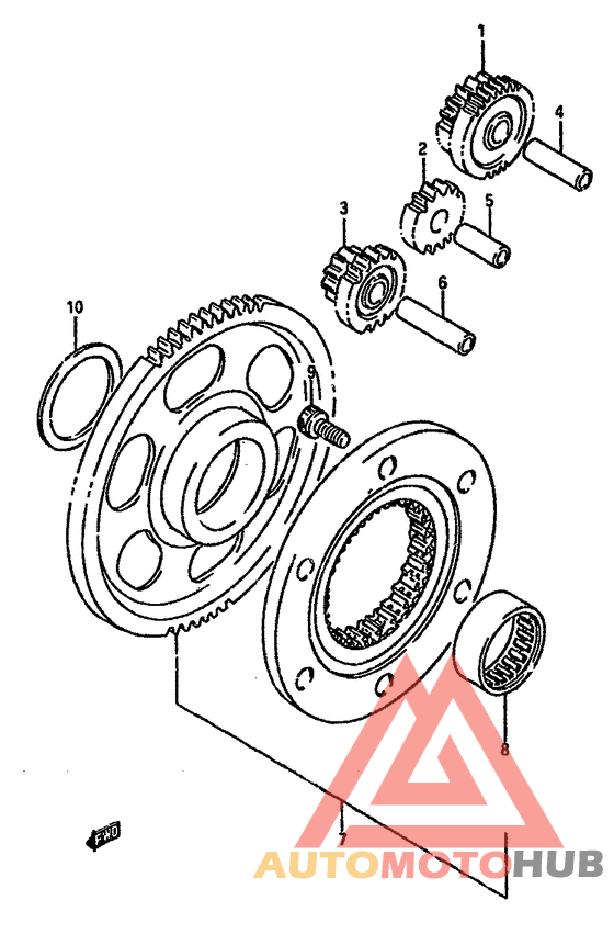 Муфта стартера