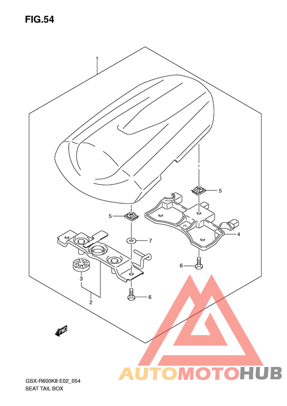 Seat tail box