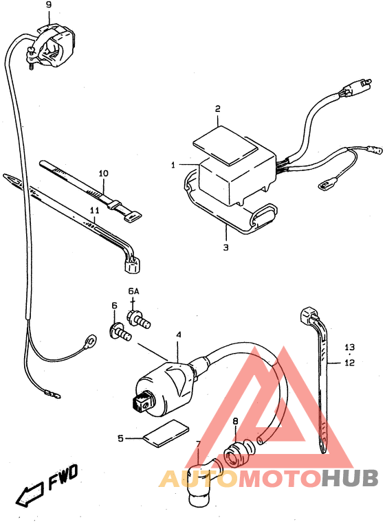 Cdi unit - ignition coil