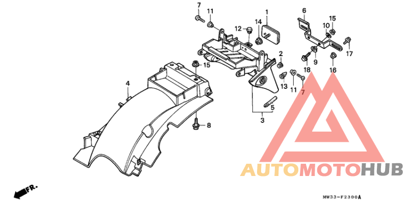 Заднее крыло