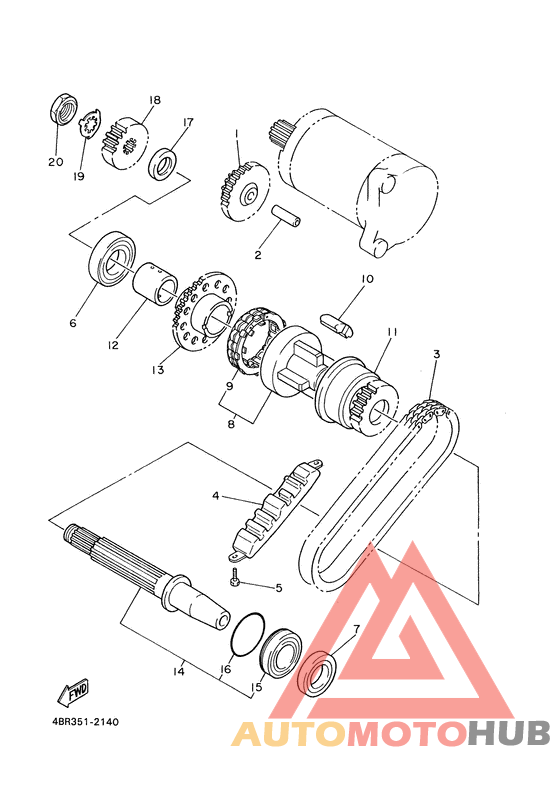 Муфта стартера