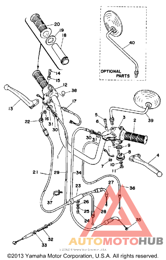 Руль -тросы