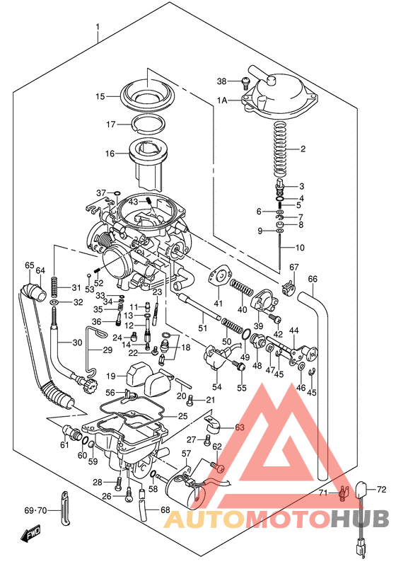 Carburetor assy