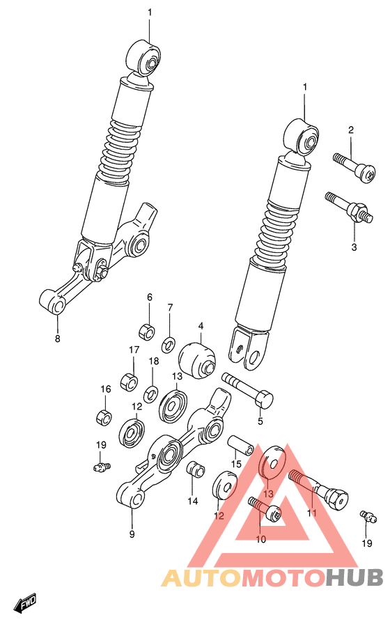 Передние аммортизаторы
