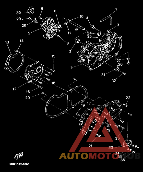 Картер двигателя
