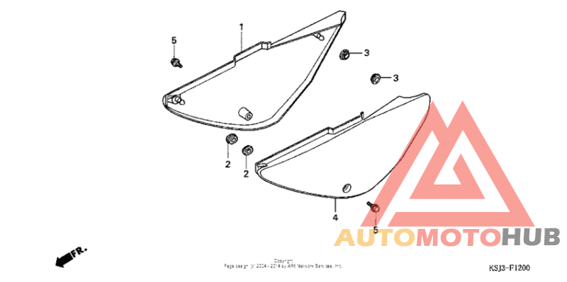 Боковые обтекатели