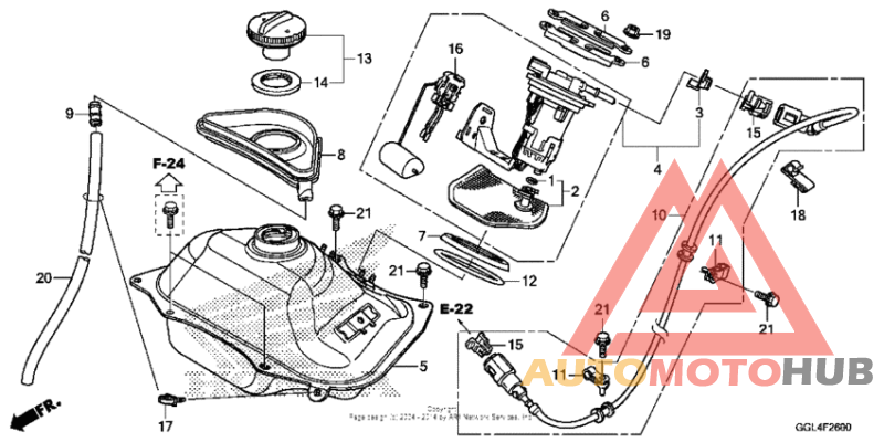 Fuel tank + fuel pump
