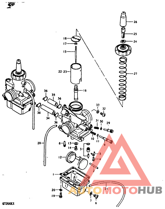 Carburetor assy