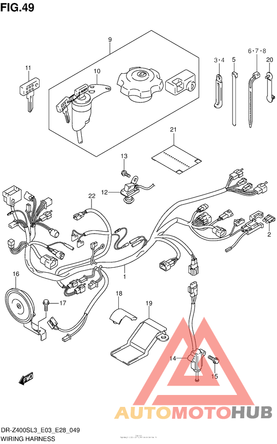 Wiring Harness (Dr-Z400Sl3 E03)