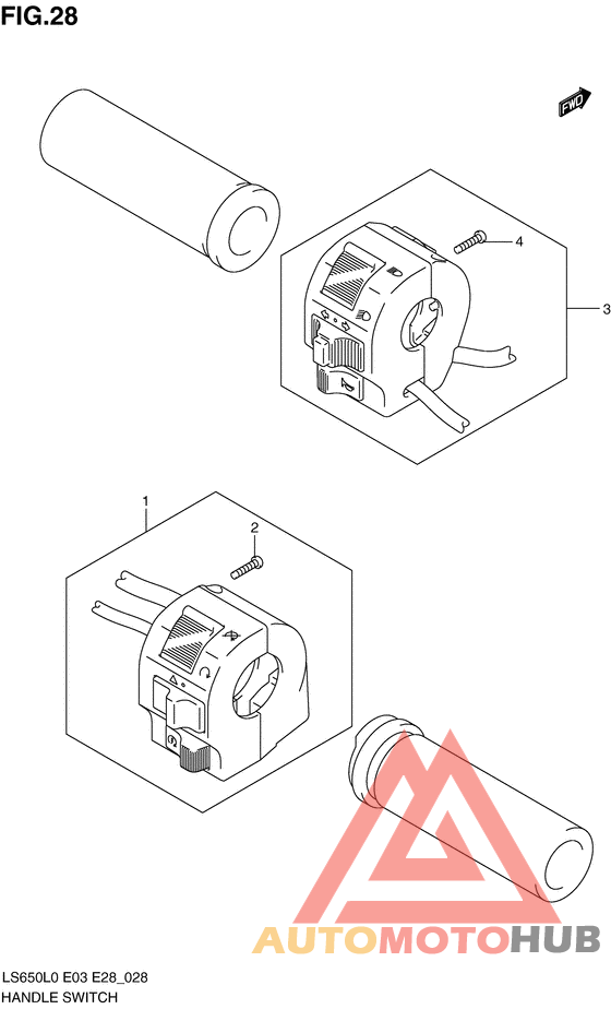 Рулевой переключатель