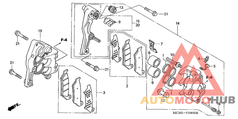 Передний суппорт